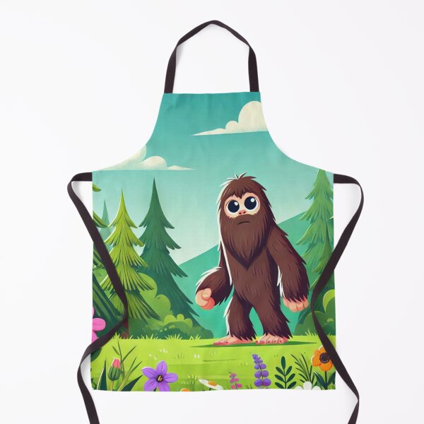 Artikelvorschau, Sasquatch im Wald entworfen und verkauft von HalcyonThings.