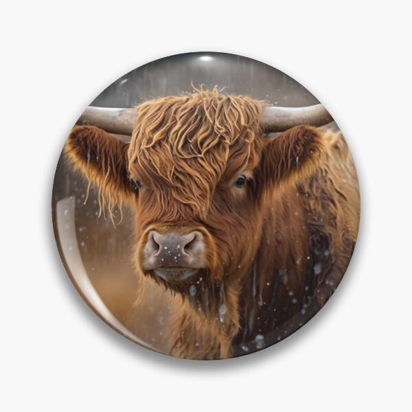 Item preview, Highland Cow designed and sold by Solace Sparkles.