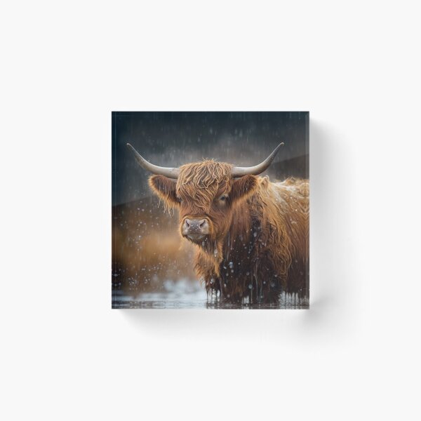 Item preview, Highland Cow designed and sold by Solace Sparkles.