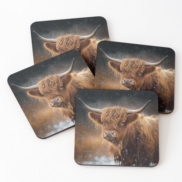 Item preview, Highland Cow designed and sold by Solace Sparkles.