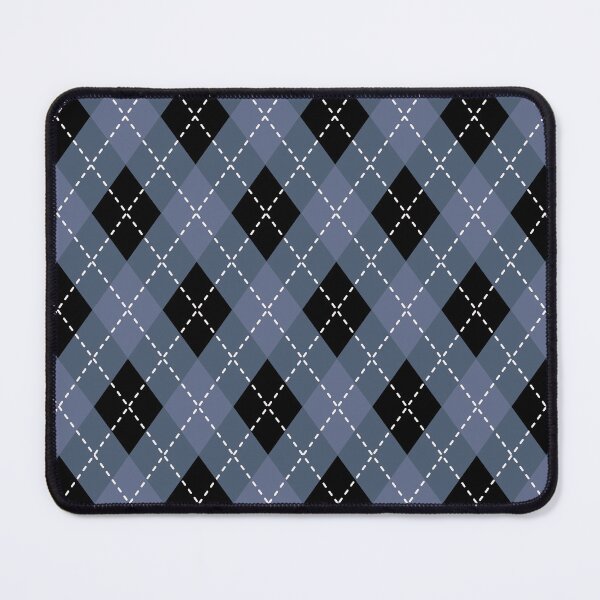 Item preview, Grey and black argyle pattern designed and sold by MarketdeLuis.