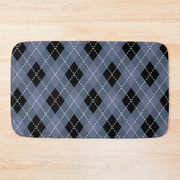 Item preview, Grey and black argyle pattern designed and sold by MarketdeLuis.