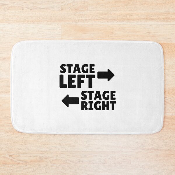 Item preview, Funny Stage Stage Crew Left Stage Right Theatre Lovers designed and sold by MouDantArts.