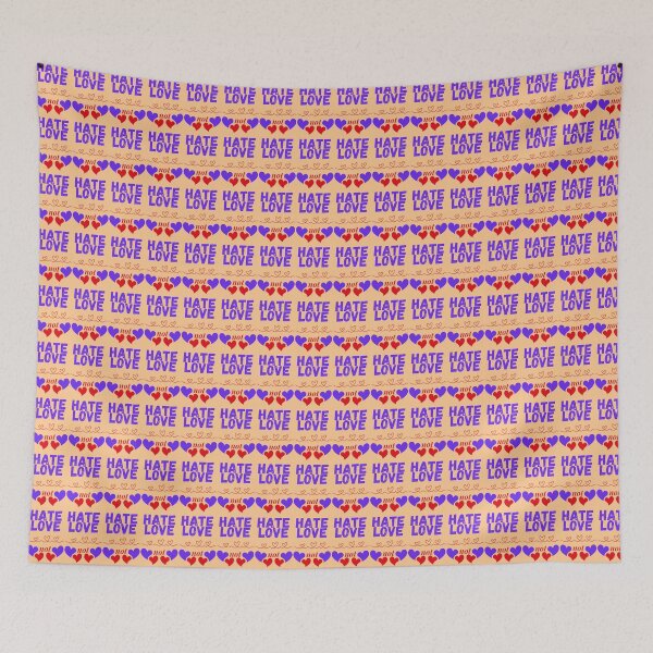 Item preview, Love not Hate designed and sold by Chekky.