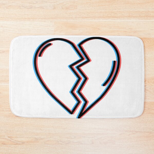 Item preview, Retro 3D Anaglyph Heart Design designed and sold by LipsLab.
