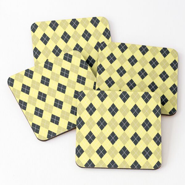 Item preview, Patron Argyle amarillo claro y negro designed and sold by MarketdeLuis.