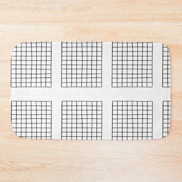 Item preview, Abstract Grid Patterns: Minimalist Black & White Art designed and sold by RM-Journey.