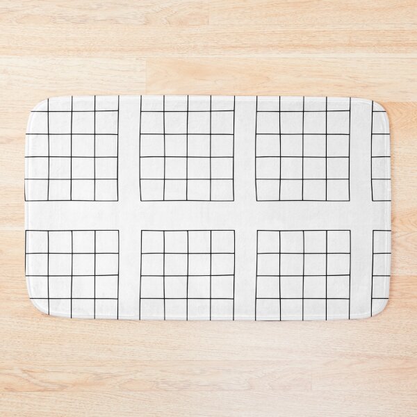 Item preview, Stylish Grid Art: Simple Black & White Geometric Drawings designed and sold by RM-Journey.