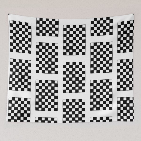 Item preview, Geometric Grid Doodles: Black & White Line Art designed and sold by RM-Journey.