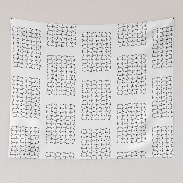 Item preview, Simple Grid Patterns: Clean Black & White Line Art designed and sold by RM-Journey.