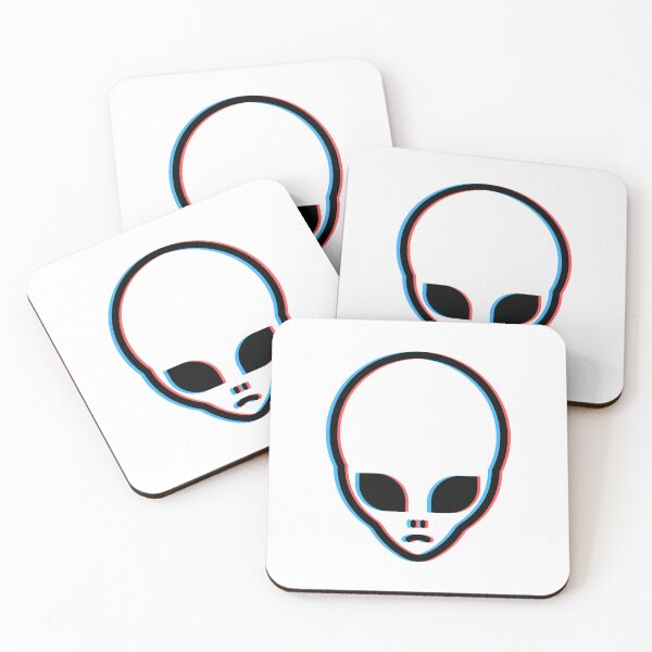 Item preview, 3D Anaglyph Alien Head designed and sold by LipsLab.