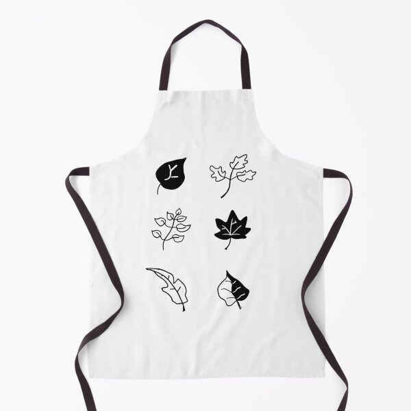 Item preview, Charming Leaf Doodles: Simple Black & White Line Art designed and sold by RM-Journey.