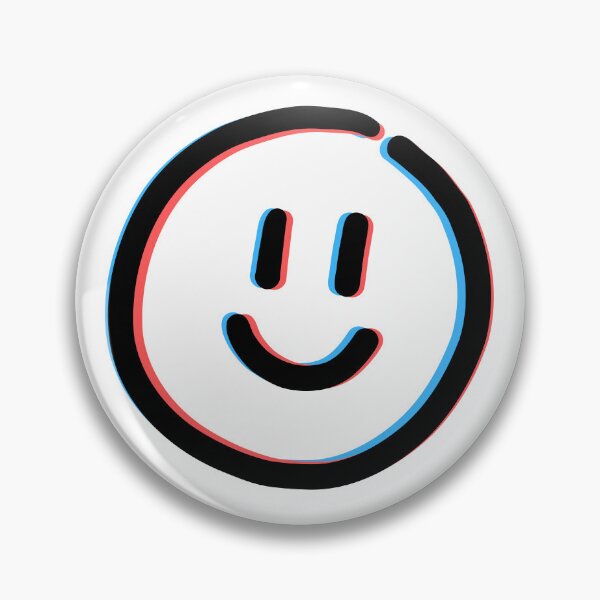 Item preview, Trippy 3D Anaglyph Smiley Face designed and sold by LipsLab.