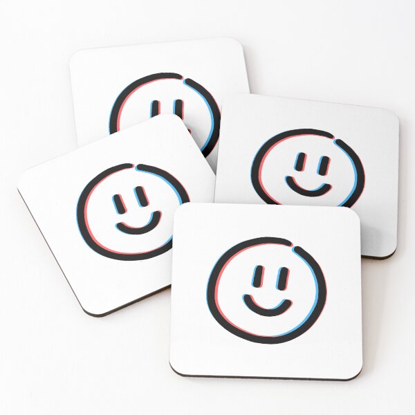Item preview, Trippy 3D Anaglyph Smiley Face designed and sold by LipsLab.