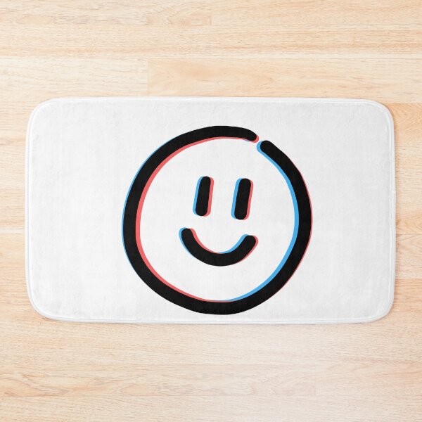 Item preview, Trippy 3D Anaglyph Smiley Face designed and sold by LipsLab.