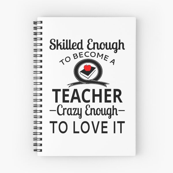 Item preview, Skilled Enough To Become A Teacher Crazy Enough To Love It designed and sold by coolfuntees.