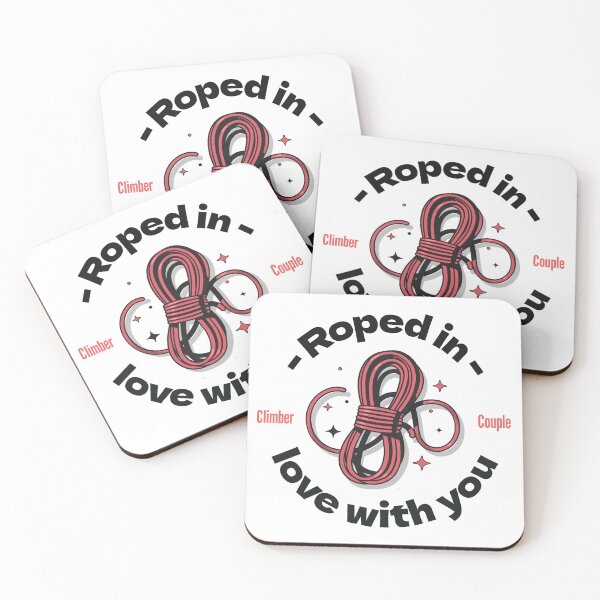 Item preview, Roped in love with you Climber Enthusiast Couple designed and sold by AyshaTj.