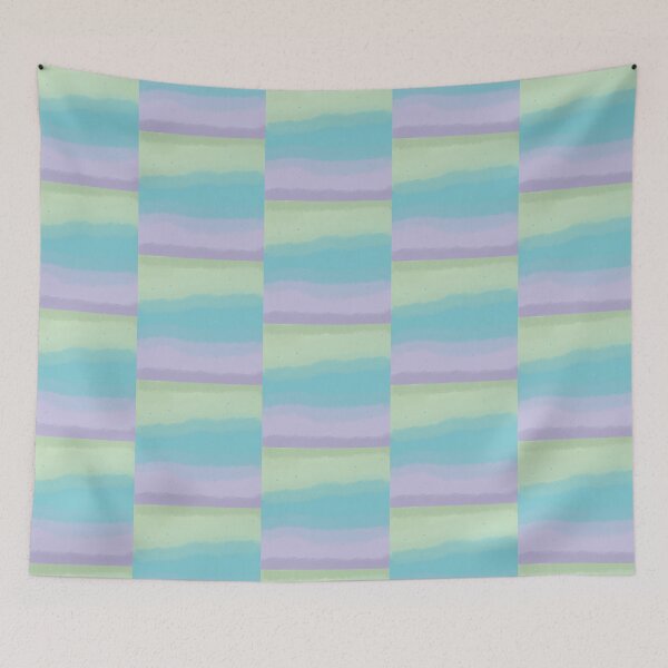 Item preview, Calm Pastels - Purple, Blue and Greet Watercolor Ombre Gradient designed and sold by PreciousMotifs.