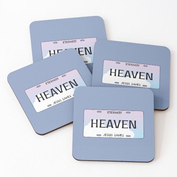 Item preview, Heaven License Plate Graphic designed and sold by Made my Faye.