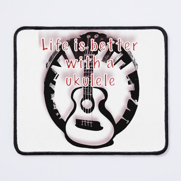 Item preview, Life is better with a ukulele  designed and sold by MartyAart.