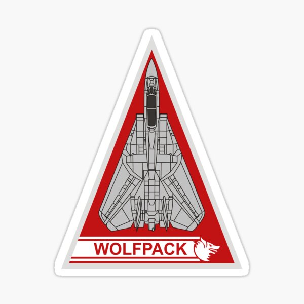 Tomcat VF-1 Wolfpack Sticker