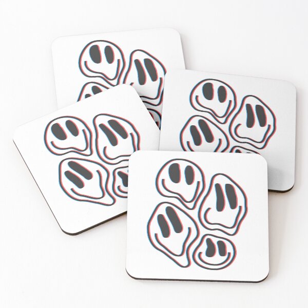 Item preview, Melty 3D Anaglyph Smiley Face designed and sold by LipsLab.