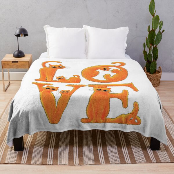 Item preview, Love Cat Orange designed and sold by bosilvercat.