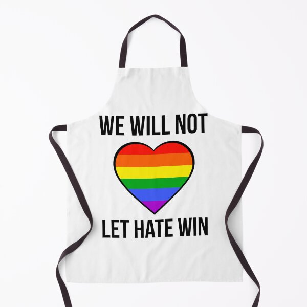 Item preview, We will not let hate win  designed and sold by Rachel the Artist .