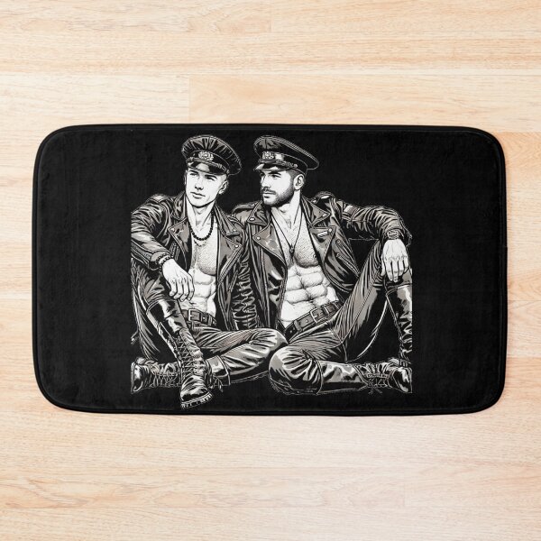 Item preview, Gay Russian Leather Daddy Leder Pride Freedomovich Collective Graphic Design designed and sold by ItsAKinkThing.