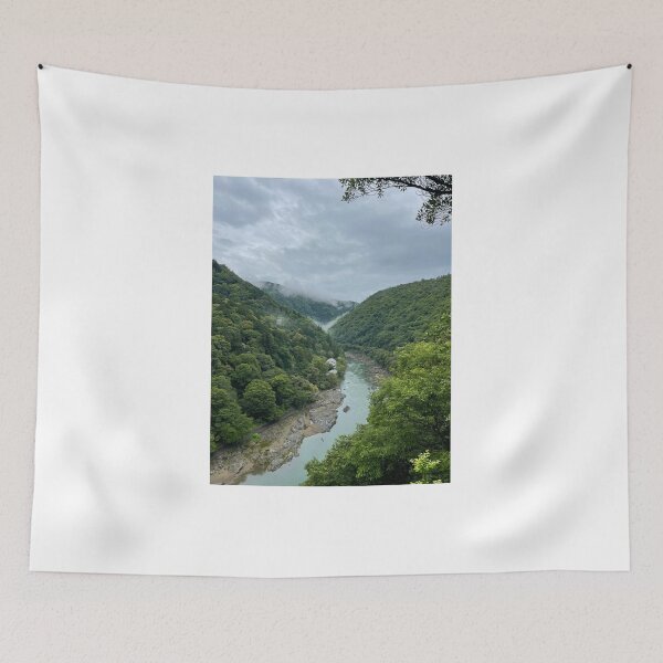 Item preview, Kyoto Arashiyama Park Katsuragawa River in Japan designed and sold by NoodleDoodleCo.