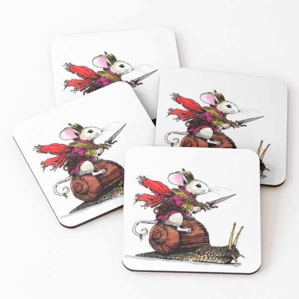 Item preview, Mouse on a Snail designed and sold by Scribbles & Doodles by Jinx.