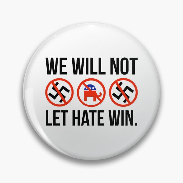 Item preview, We will not let hate win.  designed and sold by Rachel the Artist .