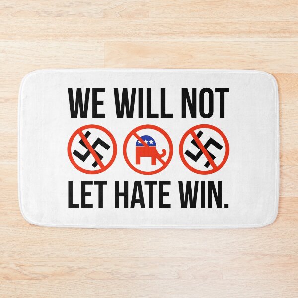 Item preview, We will not let hate win.  designed and sold by Rachel the Artist .