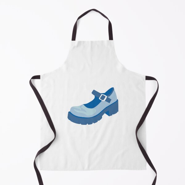 Item preview, Blue Mary Jane Shoe Sticker designed and sold by TheWisteriaYard.