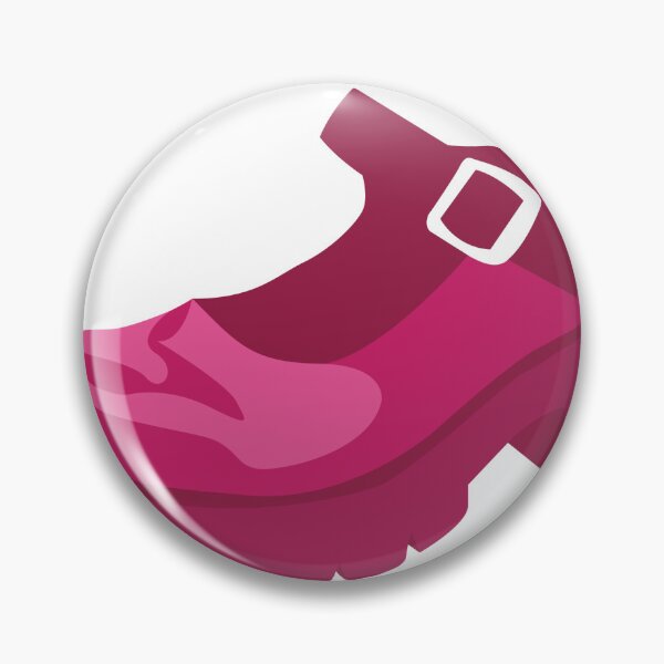 Item preview, Pink Mary Jane Shoe Sticker designed and sold by TheWisteriaYard.
