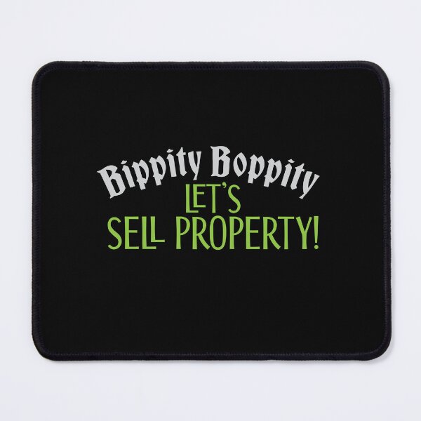 Item preview, Bippity Boppity  Let's Sell Property! Halloween Real Estate Agent Design designed and sold by jazzydevil.