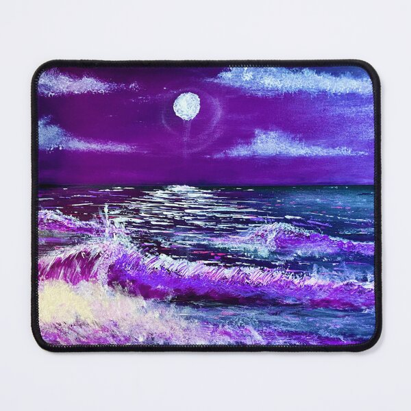 Item preview, “mer d'améthyste la nuit” designed and sold by TheDapperZombie.