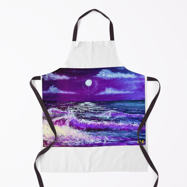 Item preview, “mer d'améthyste la nuit” designed and sold by TheDapperZombie.