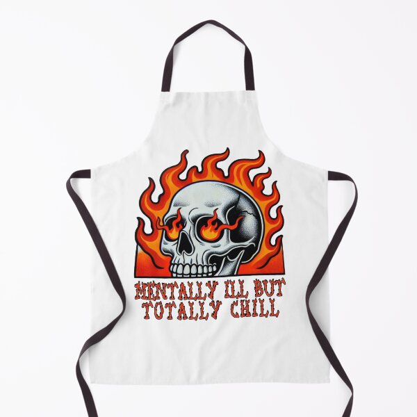 Item preview, Mentally Ill But Totally Chill designed and sold by ZAIKY DREAMS.