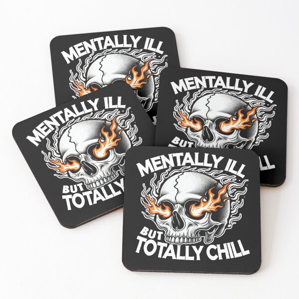 Item preview, Mentally Ill But Totally Chill - Chill Guy  designed and sold by ZAIKY DREAMS.