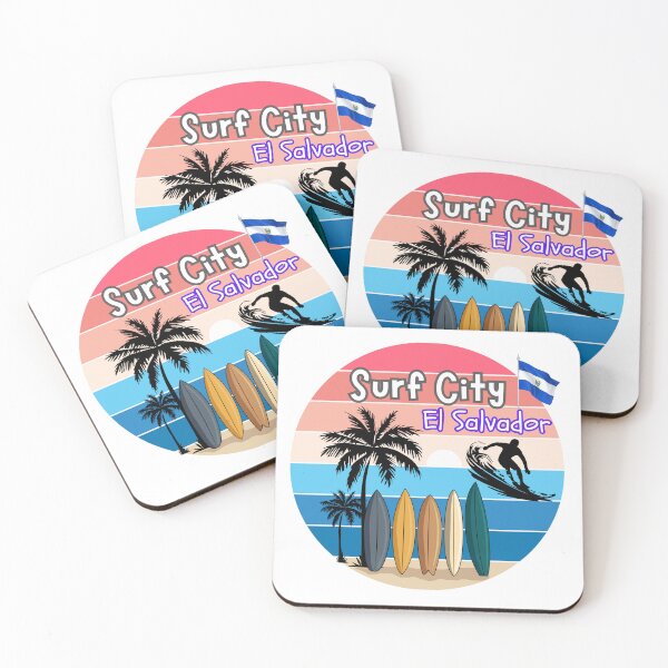 Item preview, El Salvador Surf City designed and sold by PatriciaPixels.