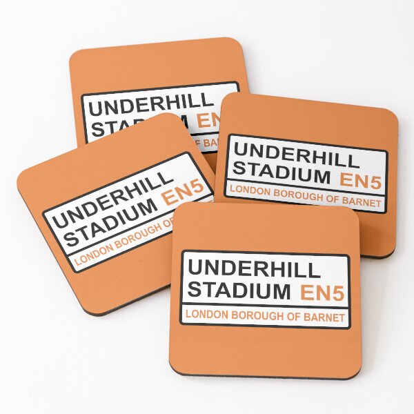 Item preview, Barnet Underhill Stadium Iconic Street Sign designed and sold by DelfDesign.