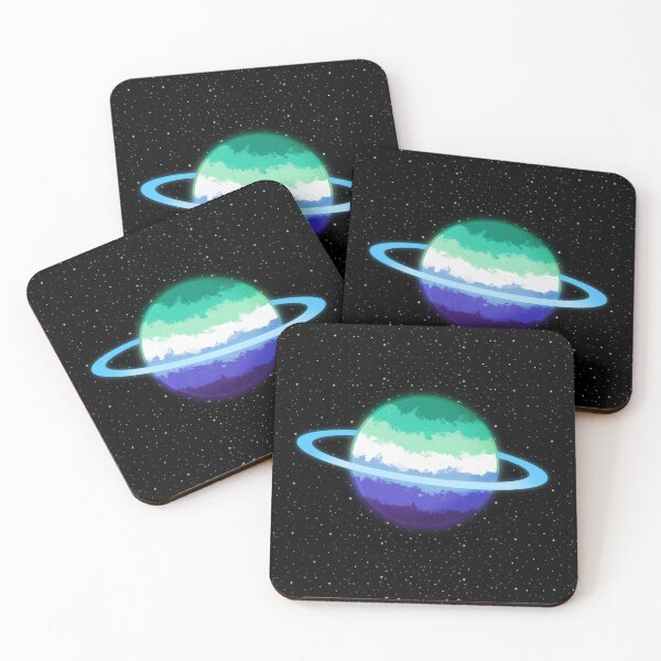 Item preview, Shiny Gay Man Planet with Rings designed and sold by AroAxel.