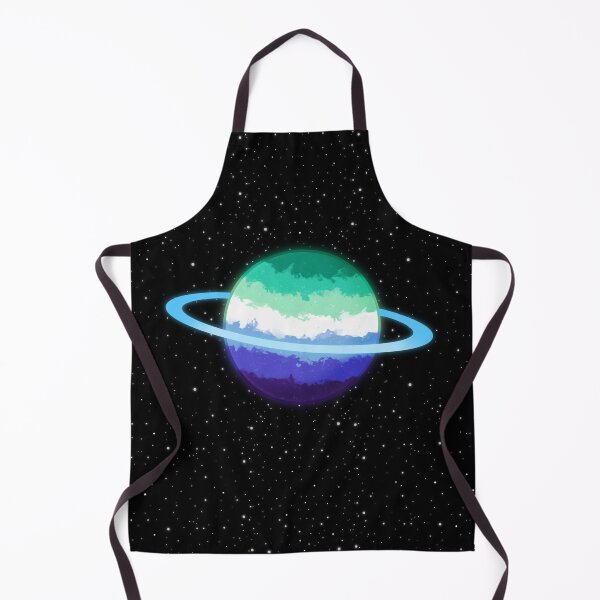 Item preview, Shiny Gay Man Planet with Rings designed and sold by AroAxel.
