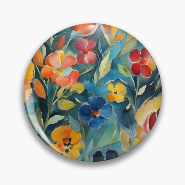 Item preview, Colorful Watercolor Wildflowers Pattern Wildflowers lovers designed and sold by Wiss2Arts.