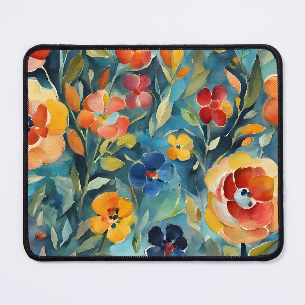 Item preview, Colorful Watercolor Wildflowers Pattern Wildflowers lovers designed and sold by Wiss2Arts.