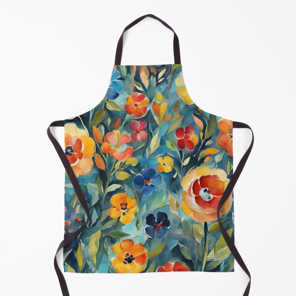 Item preview, Colorful Watercolor Wildflowers Pattern Wildflowers lovers designed and sold by Wiss2Arts.