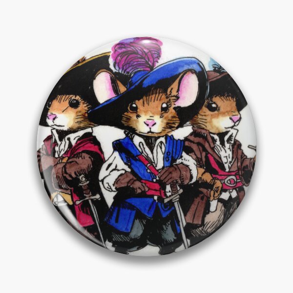 Artikelvorschau, 3 Musketiere entworfen und verkauft von Scribbles & Doodles by Jinx.