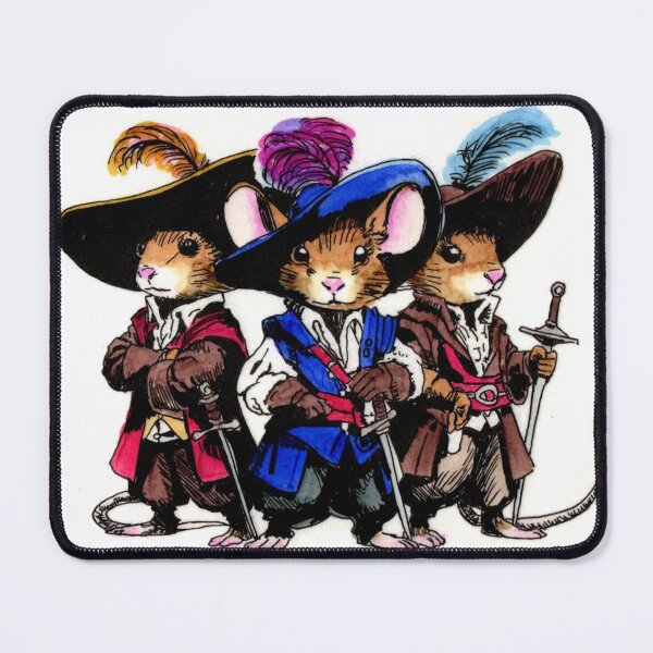 Item preview, 3 Musketeers designed and sold by Scribbles & Doodles by Jinx.
