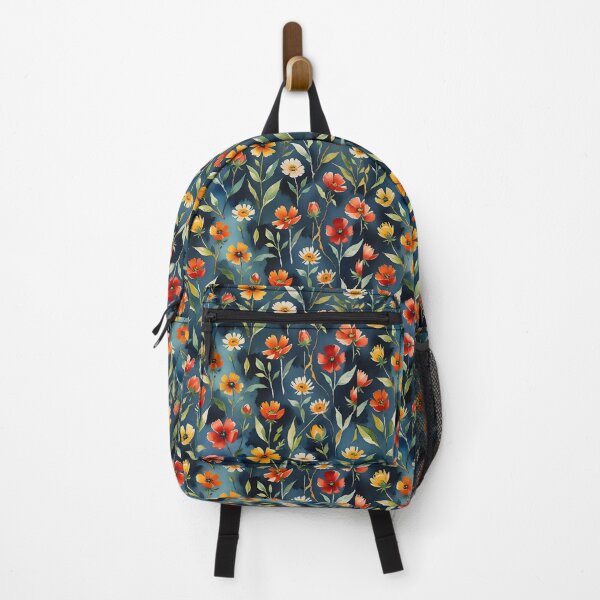 Item preview, Colorful Watercolor Wildflowers Pattern Wildflowers lovers designed and sold by Wiss2Arts.